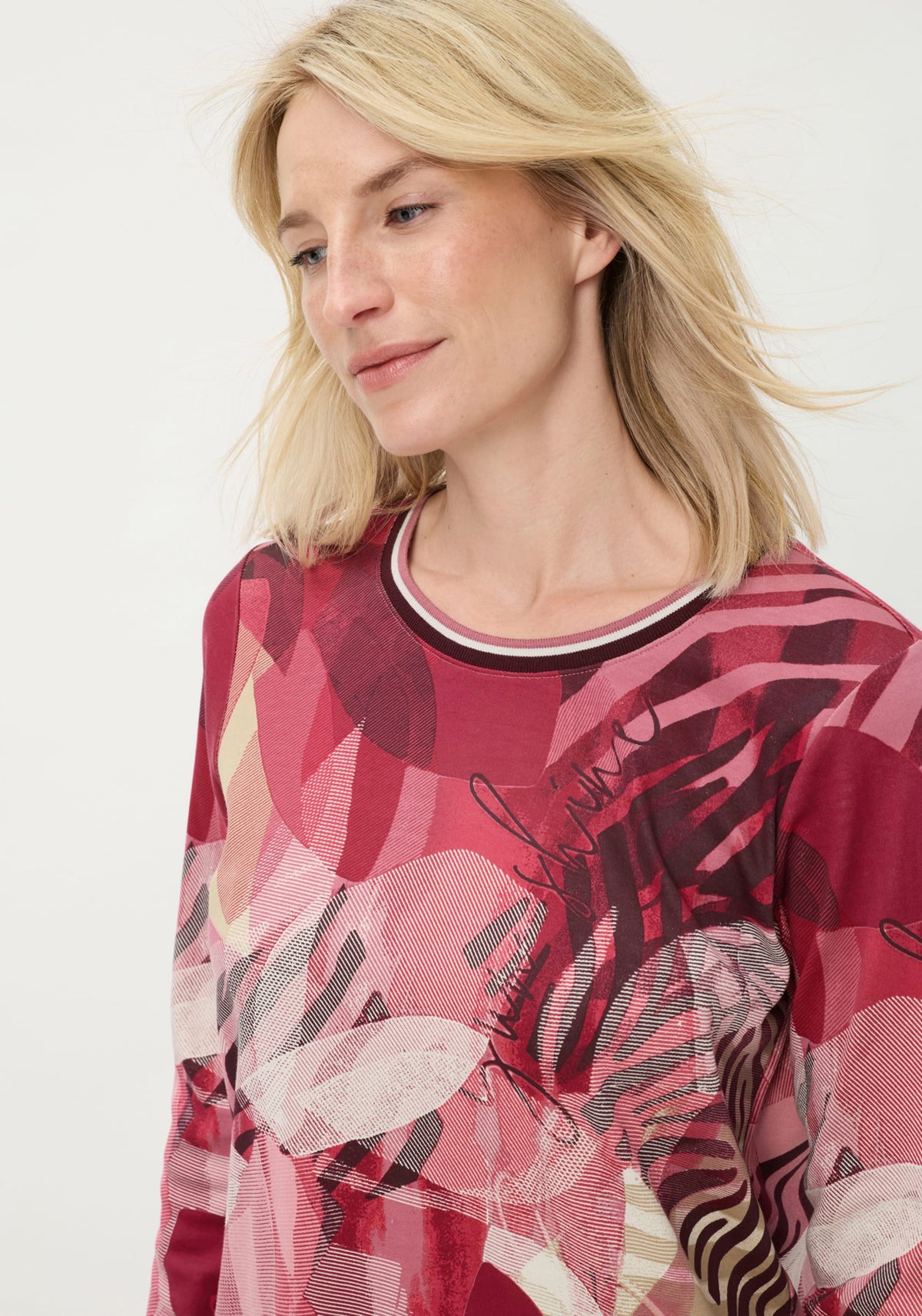 Panneaux Print T-Shirt