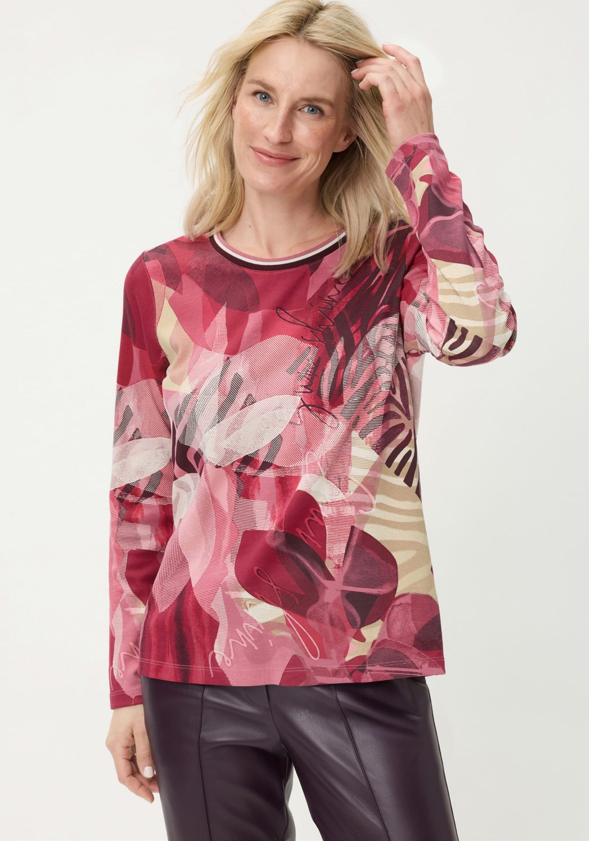 Panneaux Print T-Shirt