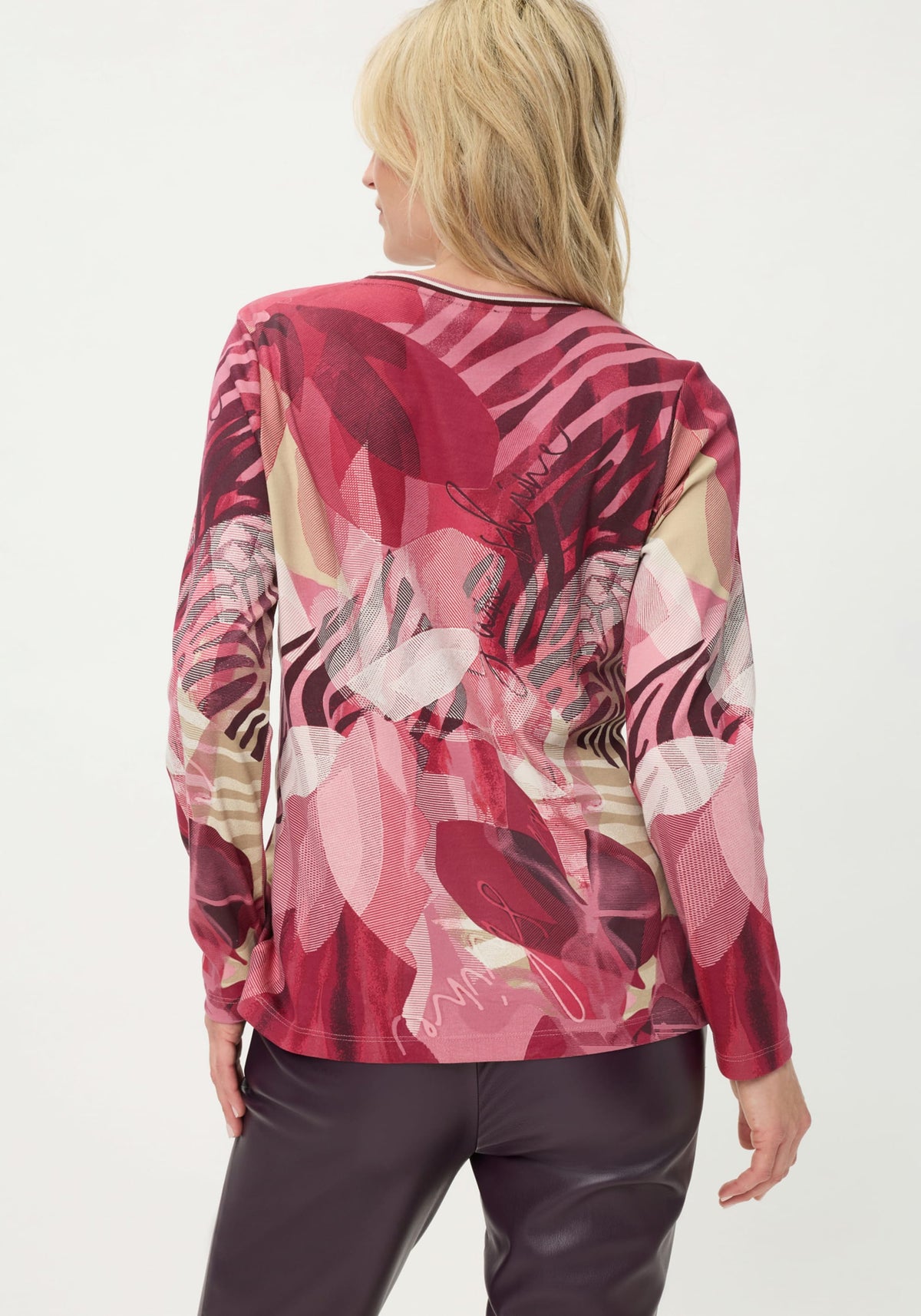 Panneaux Print T-Shirt