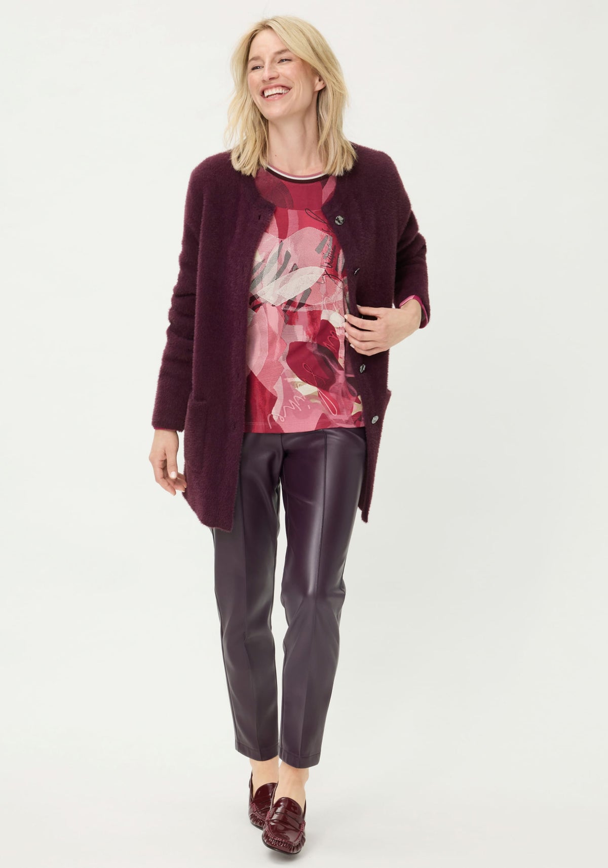 Panneaux Print T-Shirt