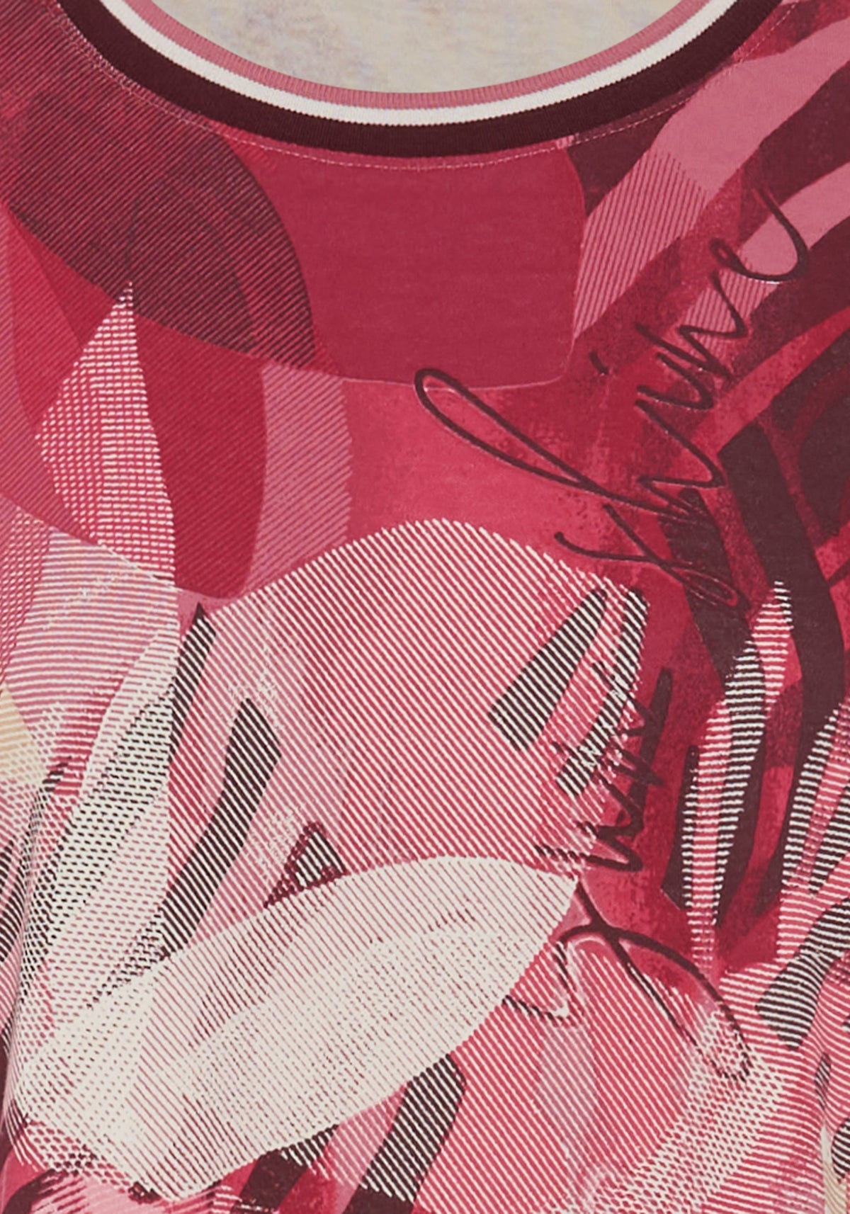 Panneaux Print T-Shirt