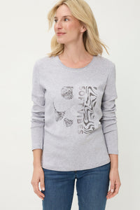 T-Shirt à imprimé placement