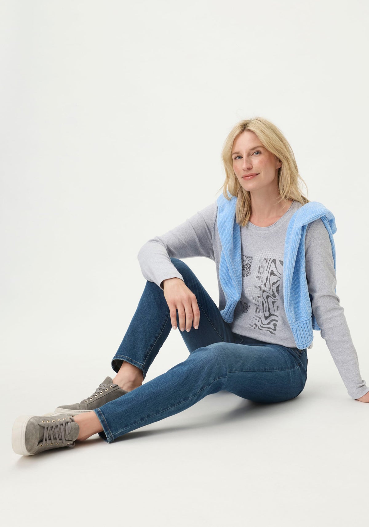 T-Shirt à imprimé placement