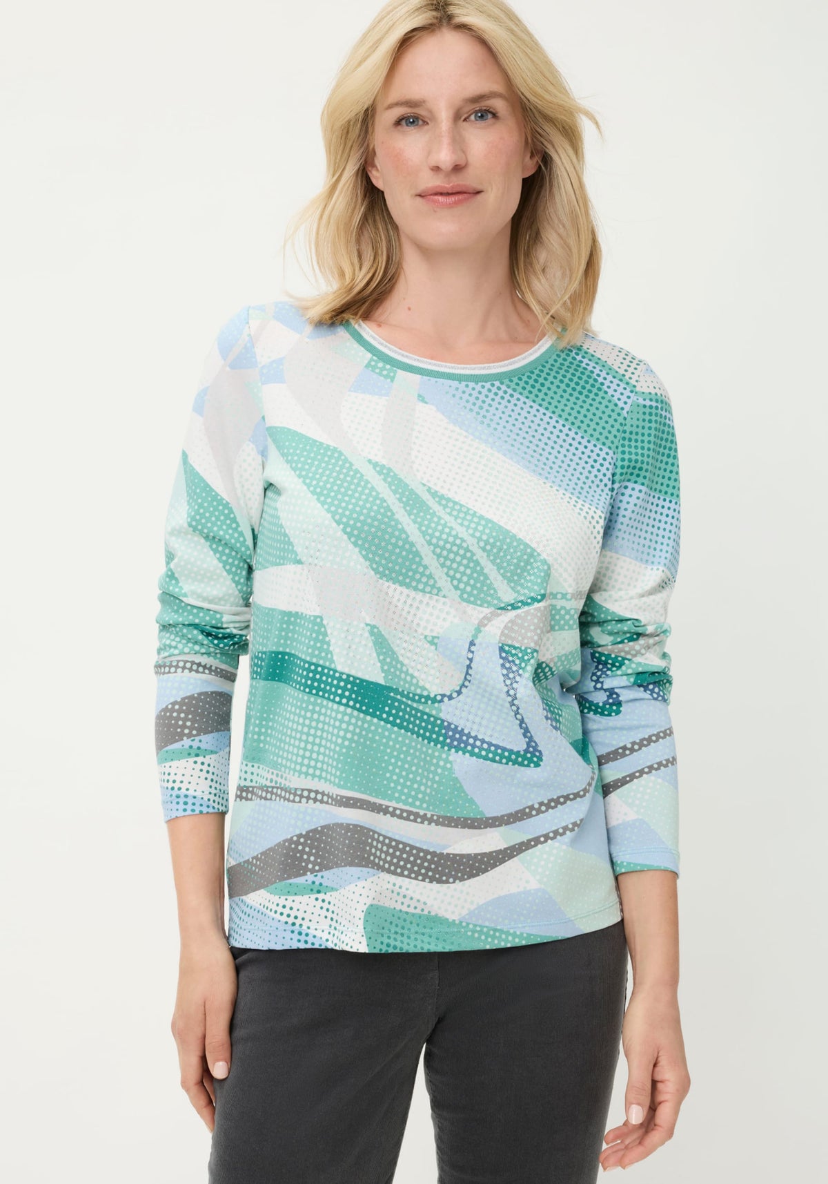 Panneaux Print T-Shirt