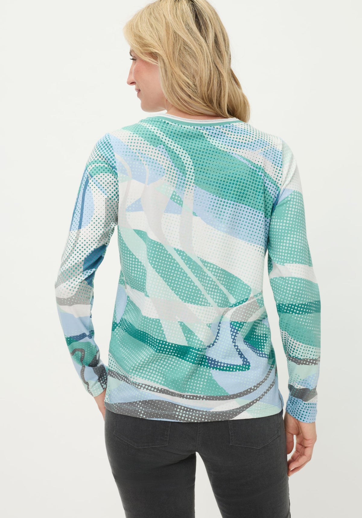 Panneaux Print T-Shirt