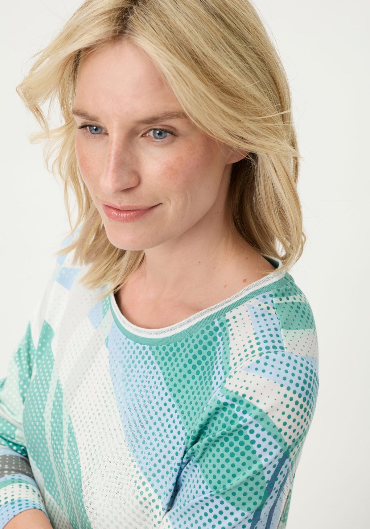 Panneaux Print T-Shirt