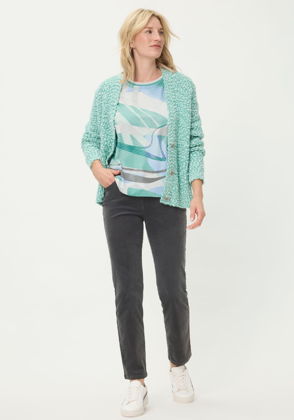 Panneaux Print T-Shirt