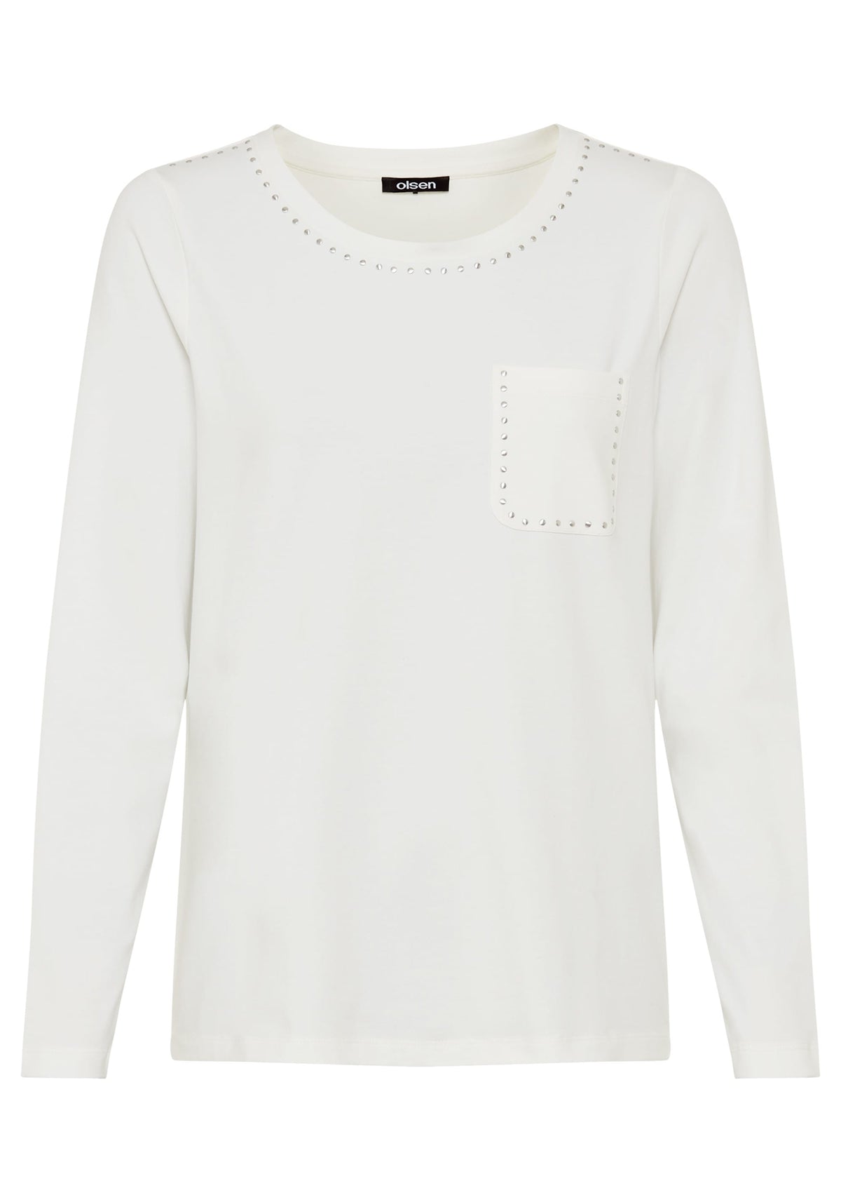 Studded Trim T-Shirt