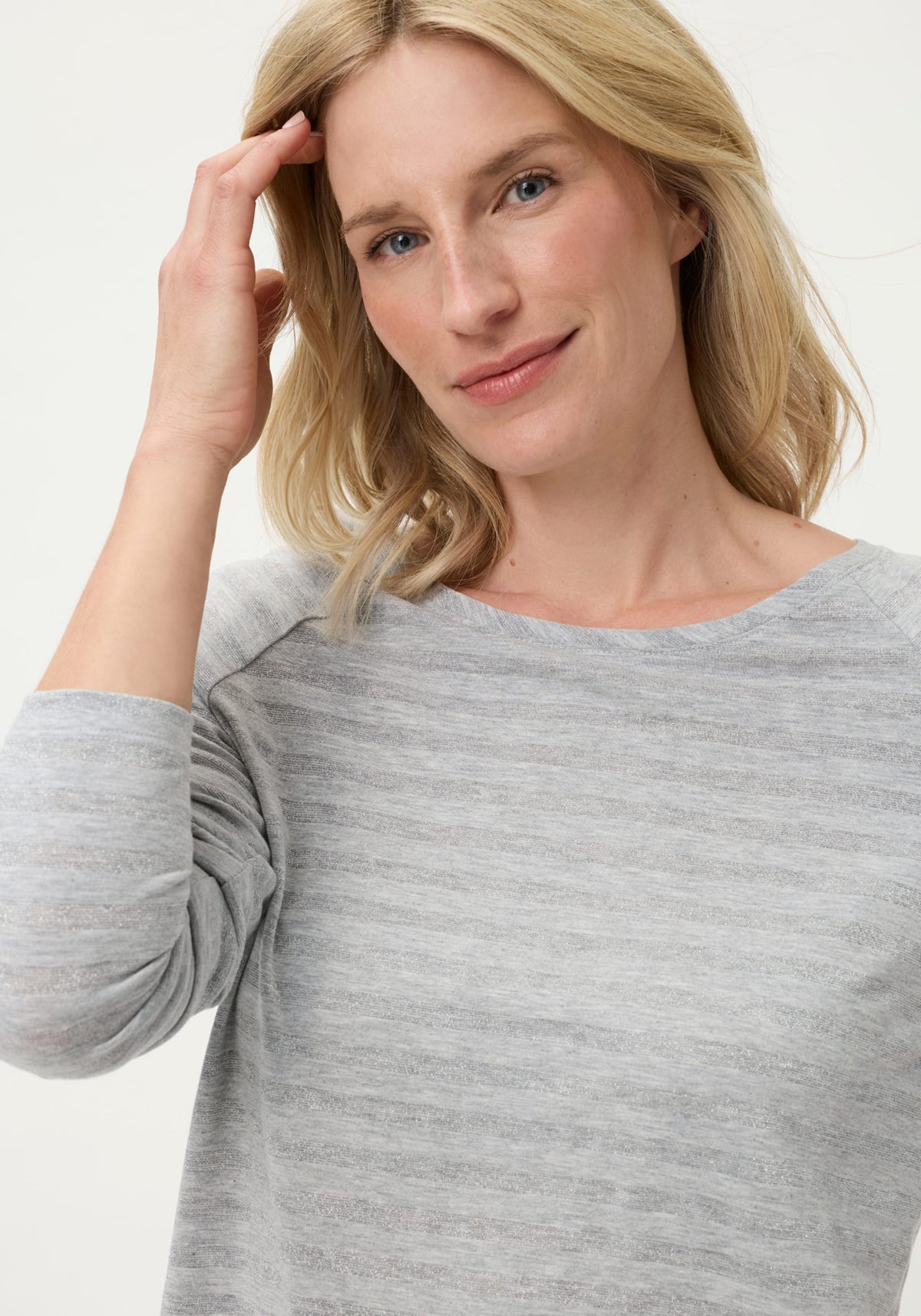 T-shirt à rayures étincelantes