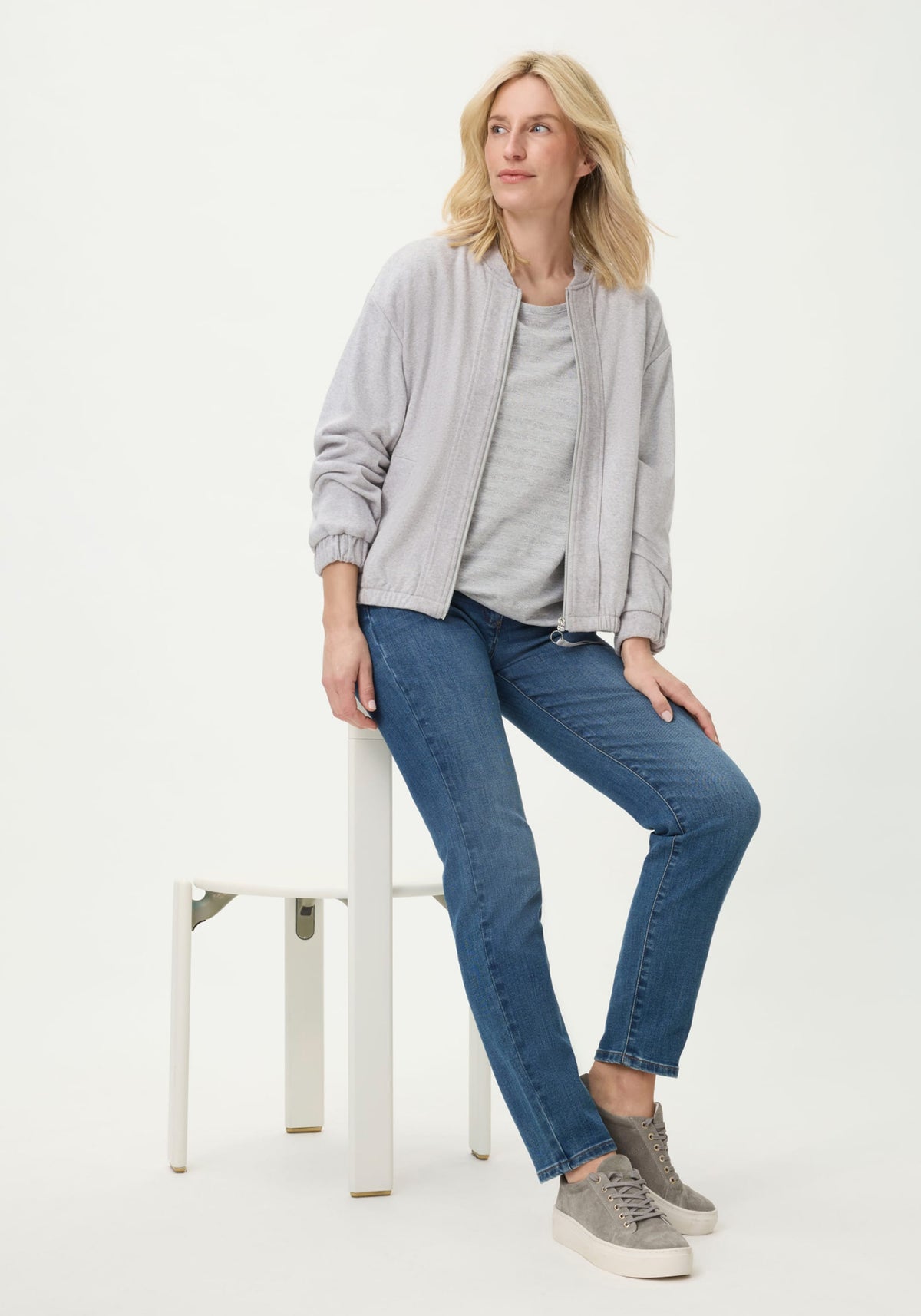 T-shirt à rayures étincelantes