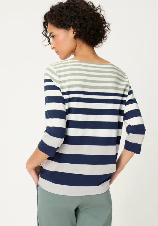 T-shirt à rayures variées