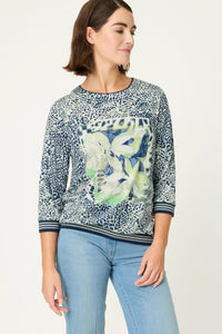 Animal Placement Print T-Shirt