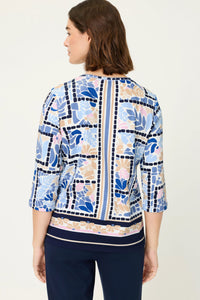 Panneaux Print T-Shirt