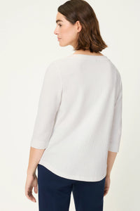 T-shirt à motifs mixtes