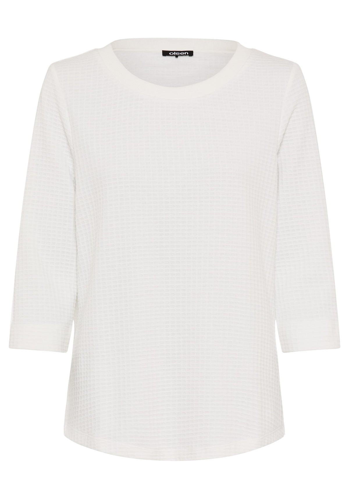 T-shirt en maille gaufrée