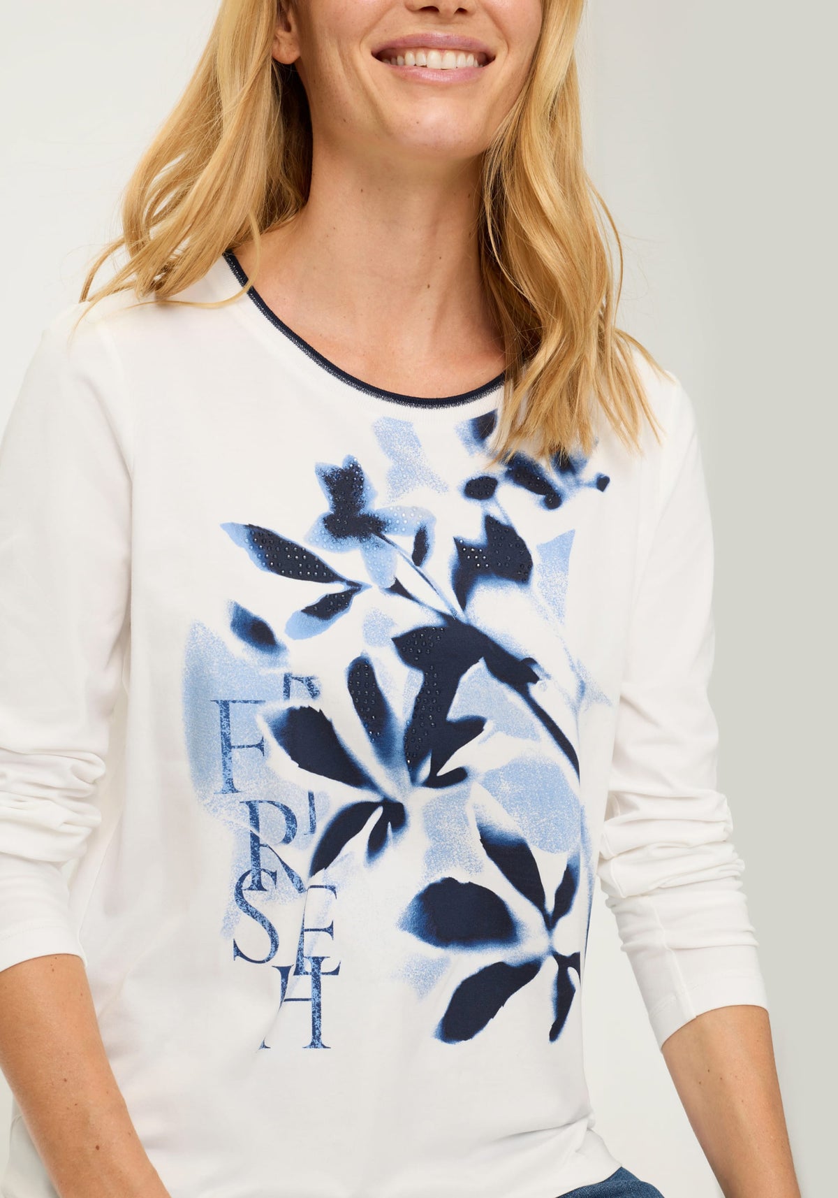 T-Shirt à imprimé placement