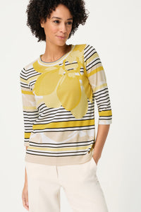 Panneaux Print T-Shirt