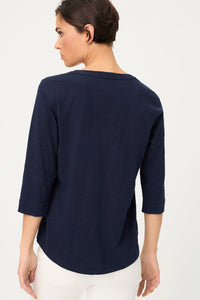 Solid Henley T-Shirt