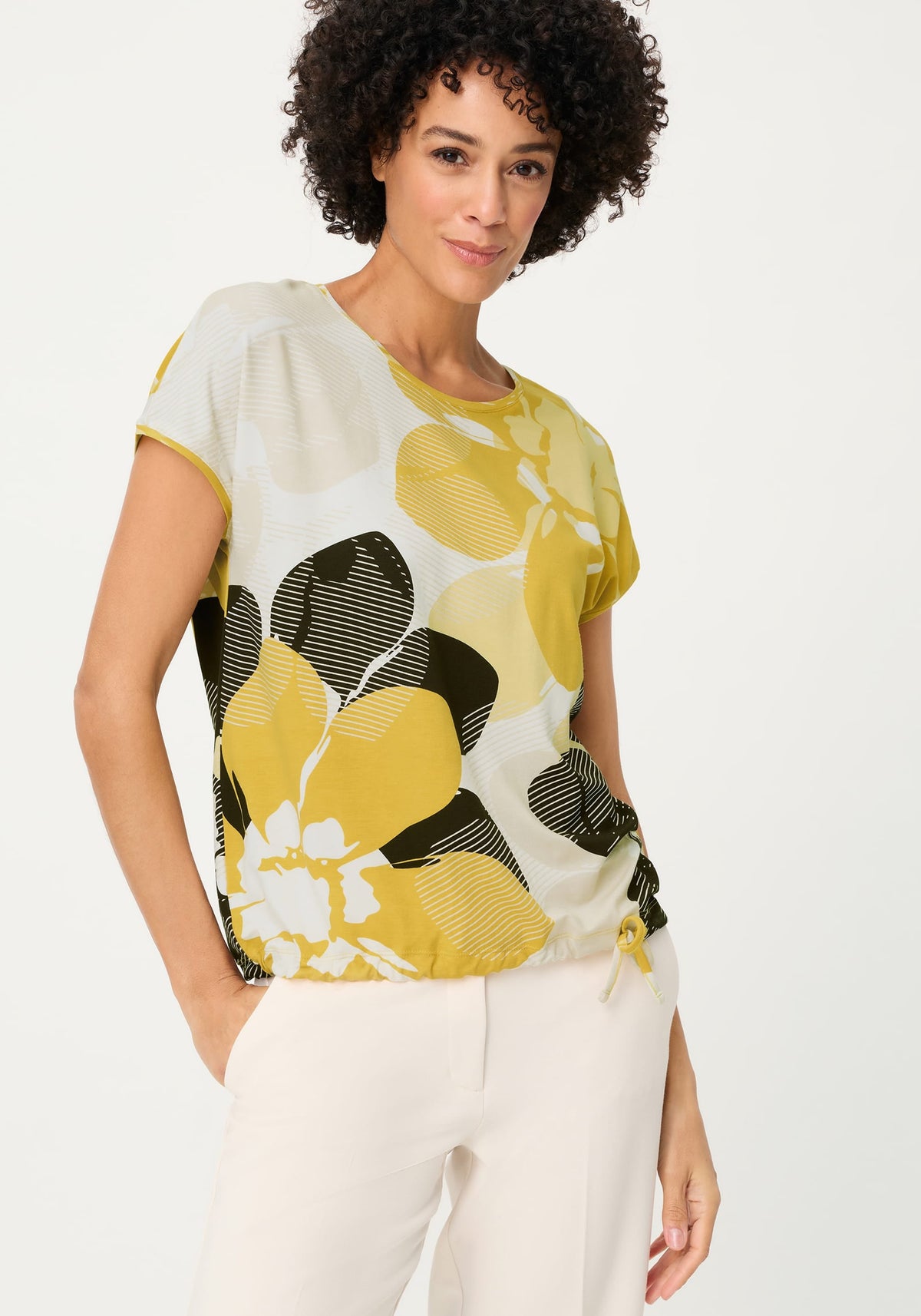 T-shirt imprimé Panneaux