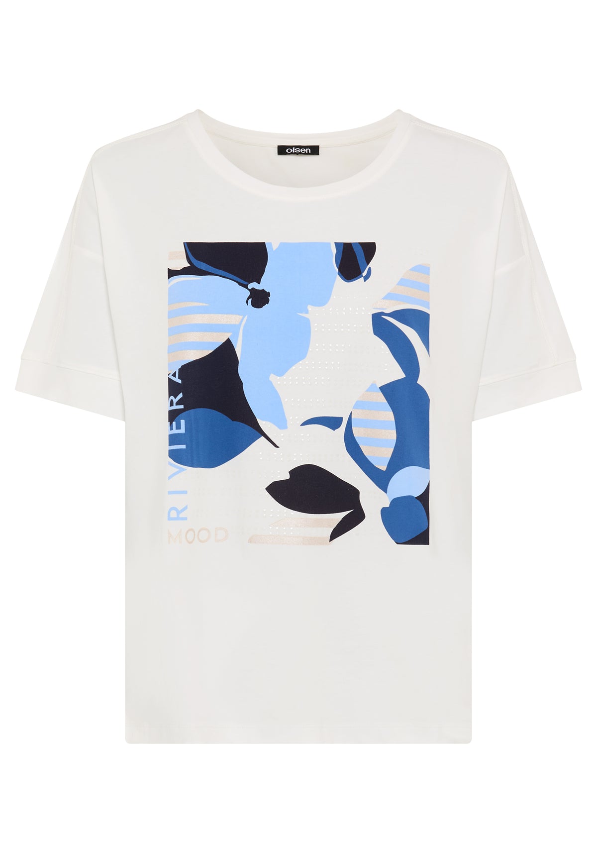 Riviera Placement Print T-Shirt