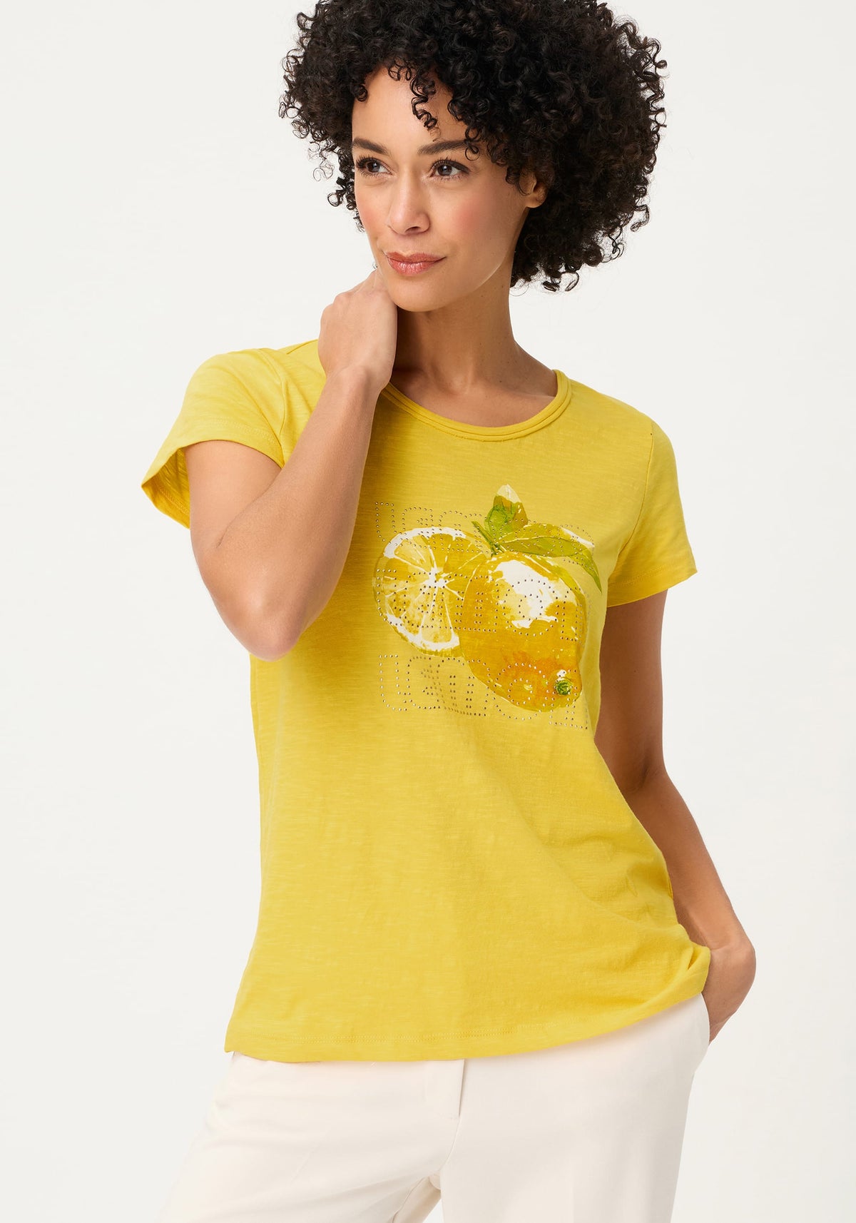 Placement Print T-Shirt