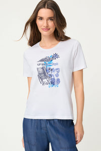 Placement Print T-Shirt