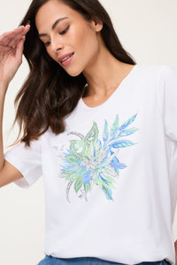 Placement Print T-Shirt