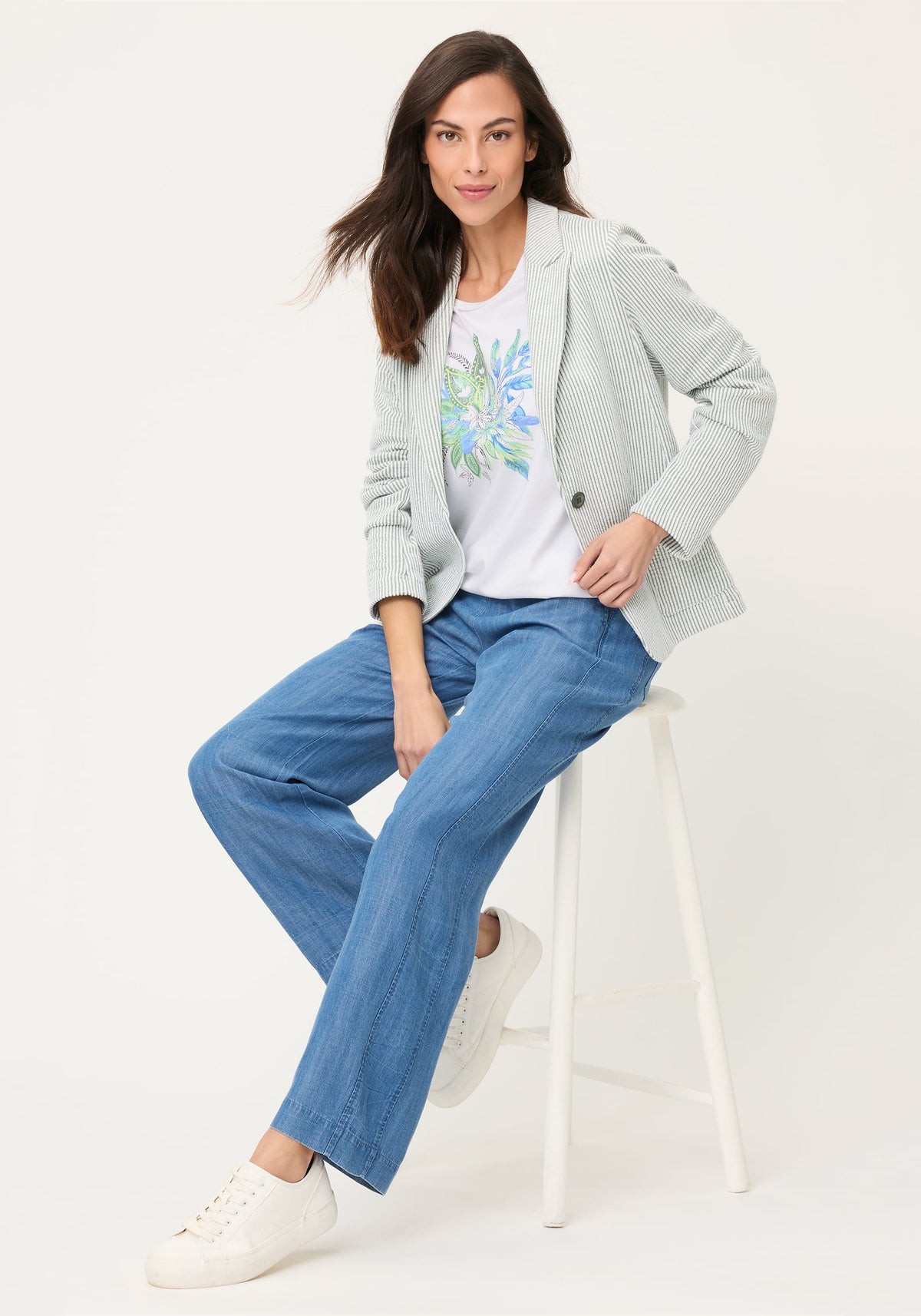 Placement Print T-Shirt