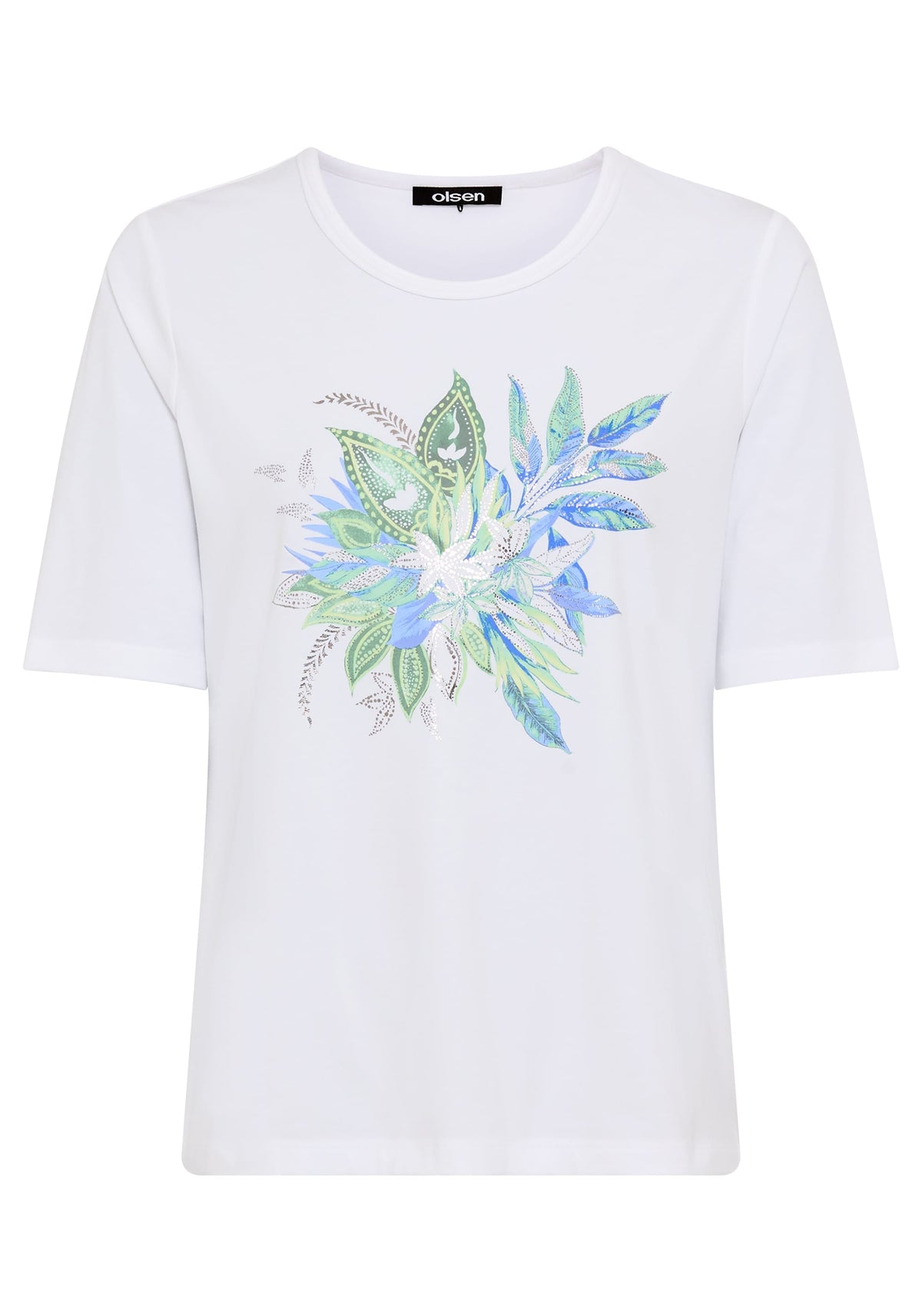 Placement Print T-Shirt
