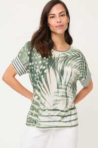 Abstract Palm Print T-Shirt