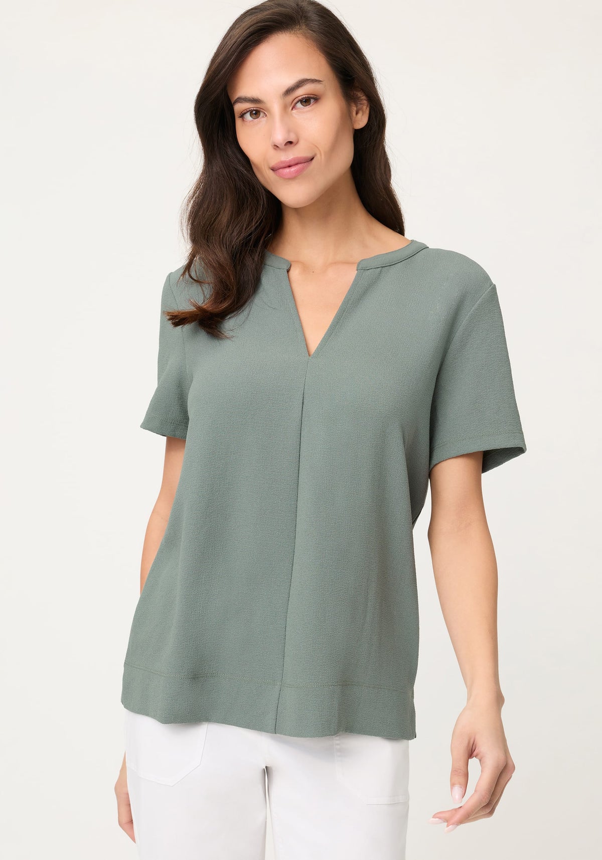 Mixed Media Tunic T-Shirt