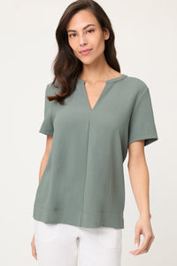 Mixed Media Tunic T-Shirt