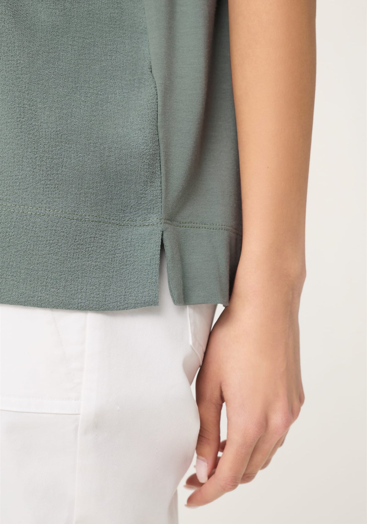 Mixed Media Tunic T-Shirt