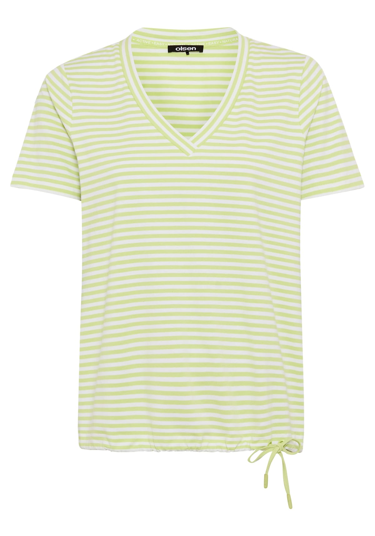 Stripe V-Neck T-Shirt