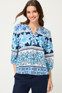T-shirt à motifs floraux