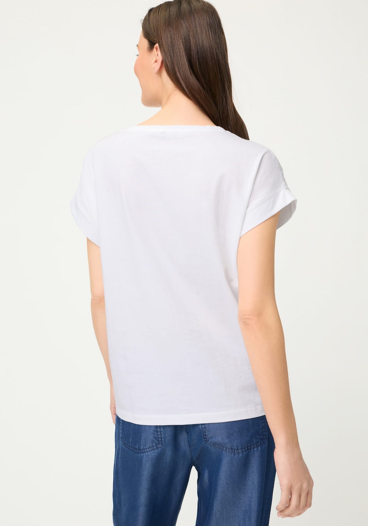 T-Shirt à œillets