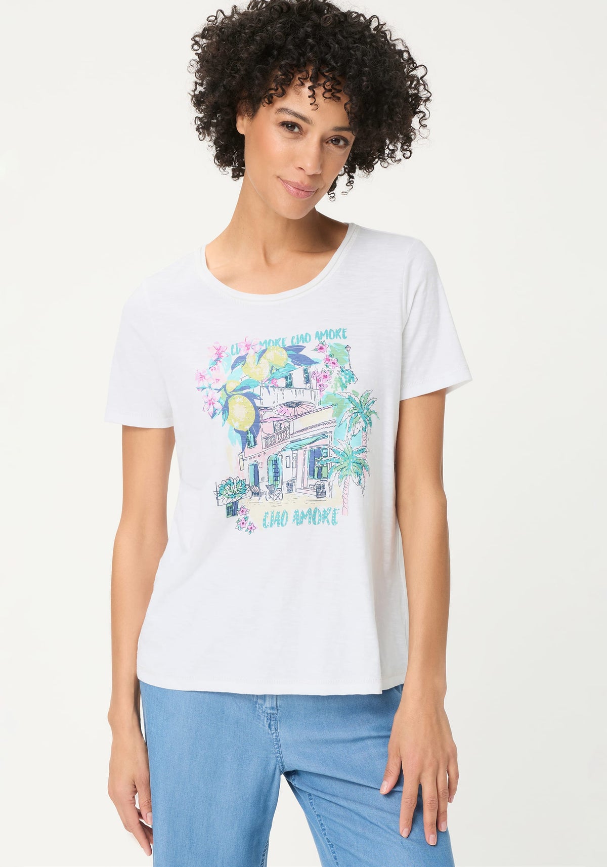 T-shirt imprimé « Ciao Amore »