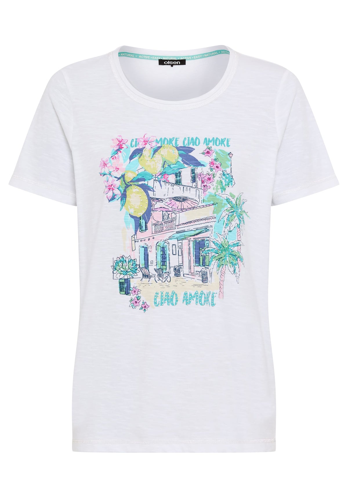 T-shirt imprimé « Ciao Amore »