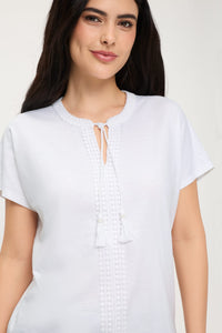 Embroidered Tunic T-Shirt