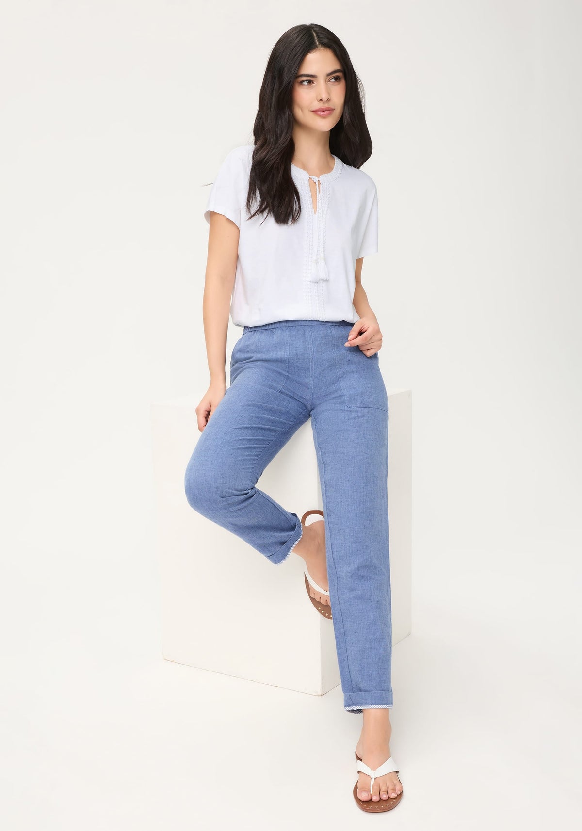 Embroidered Tunic T-Shirt