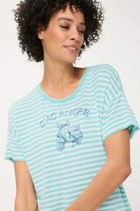 Vespa Stripe T-Shirt