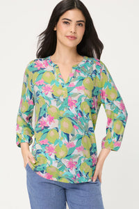 Lush Lemon Print T-Shirt