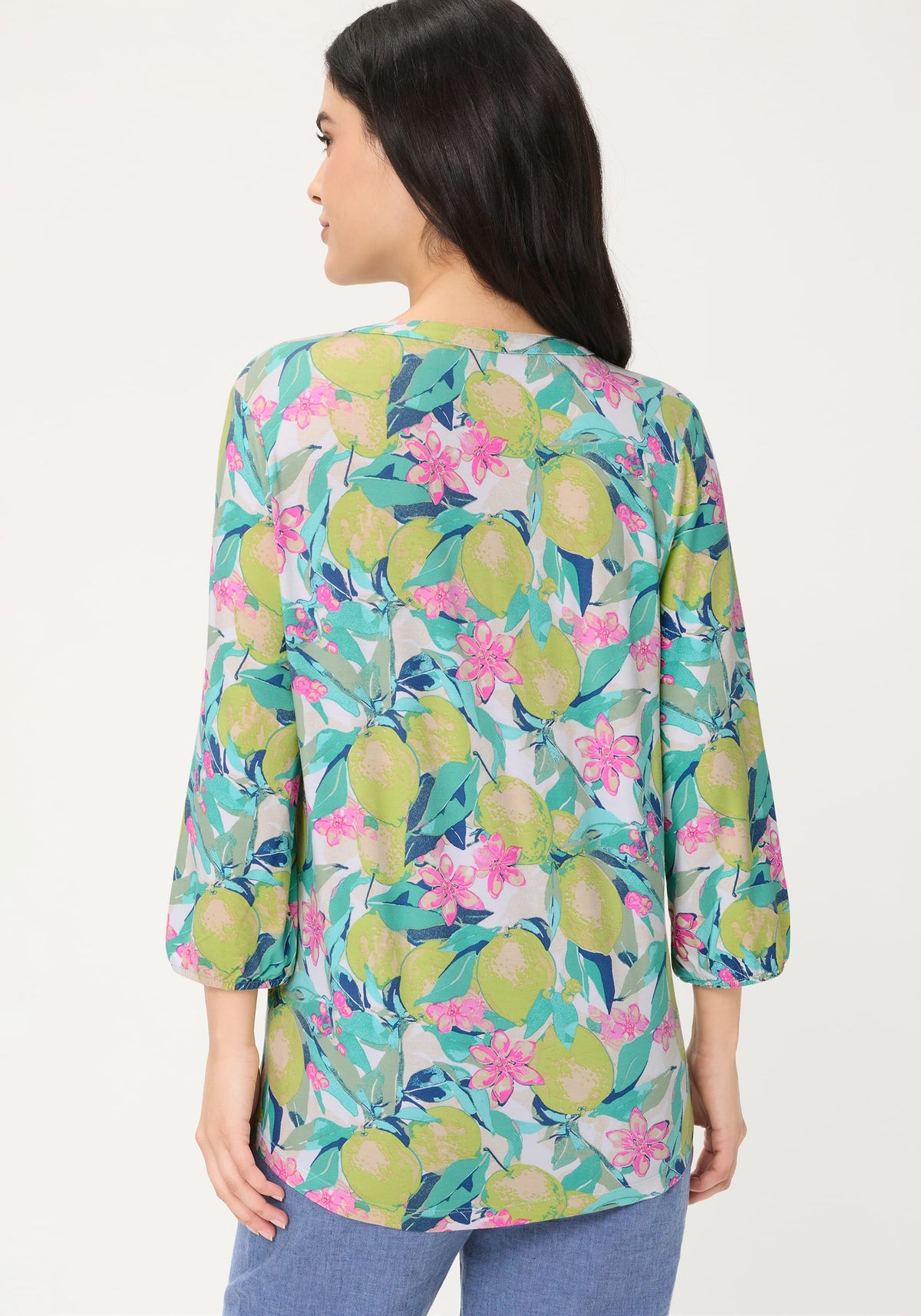 Lush Lemon Print T-Shirt