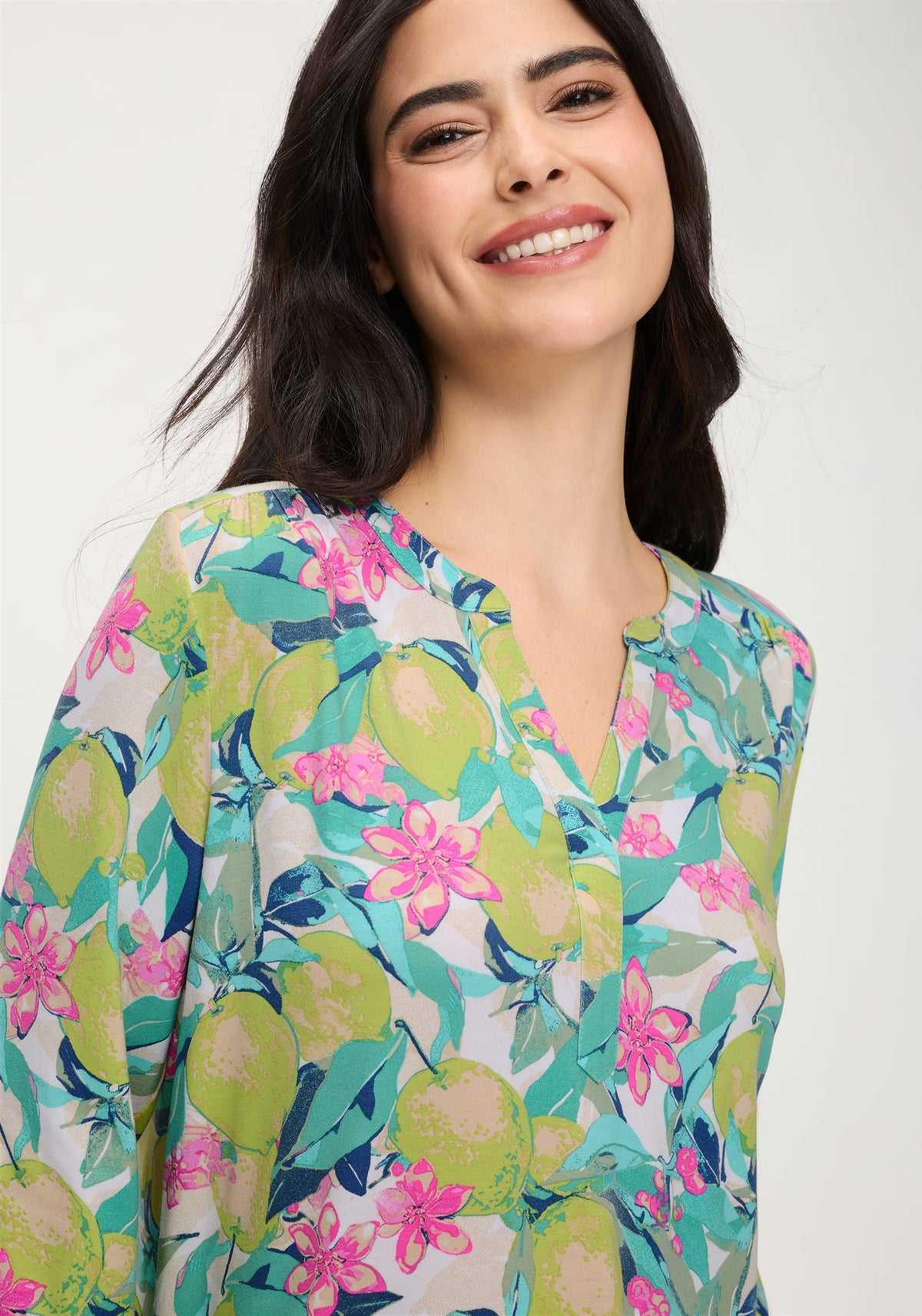 Lush Lemon Print T-Shirt