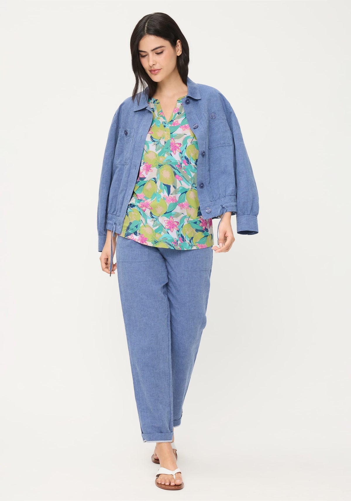 Lush Lemon Print T-Shirt