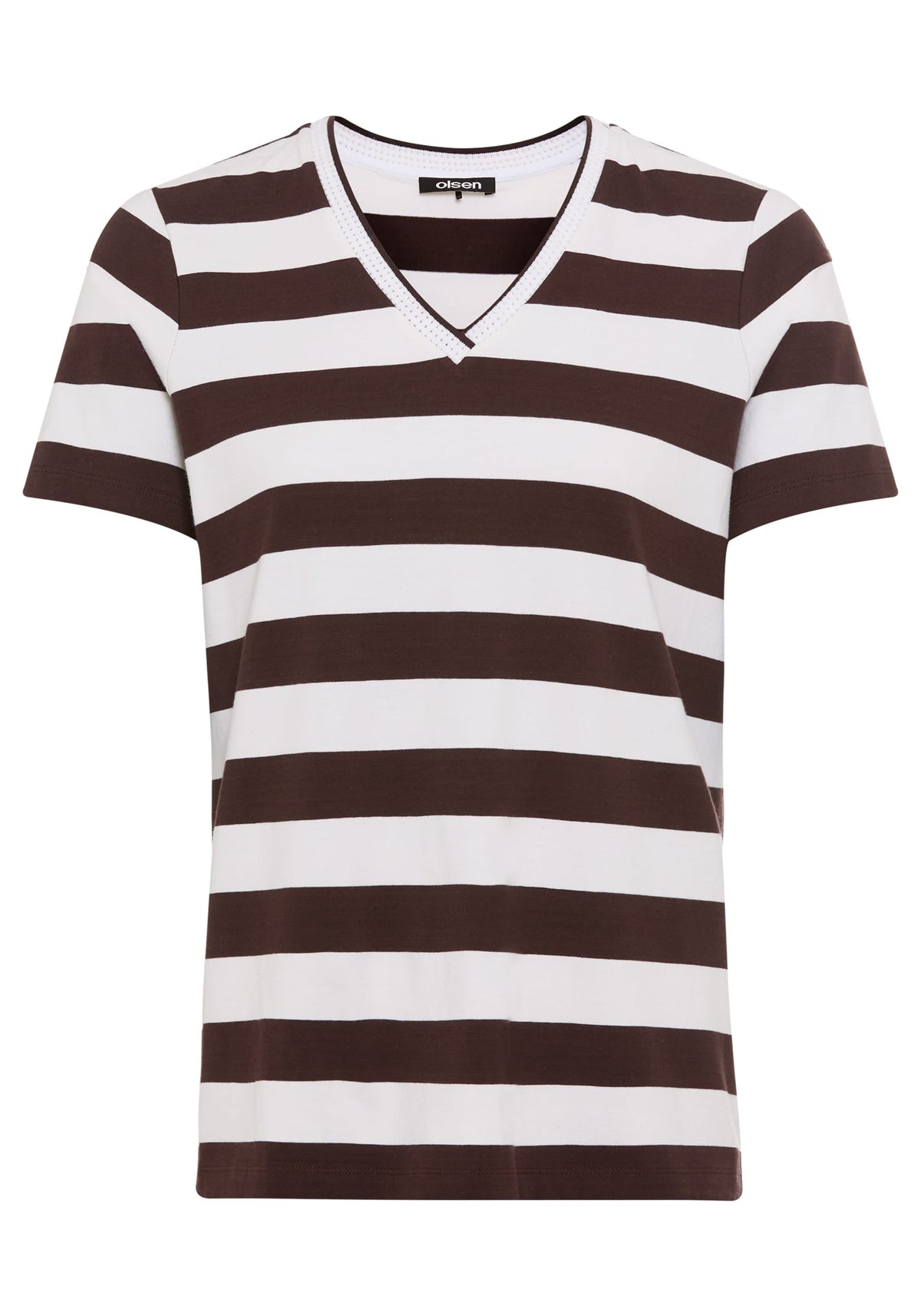 Stripe V-Neck T-Shirt