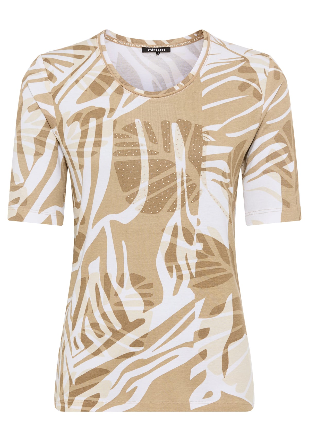 Neo Zebra Panneaux Print T-Shirt