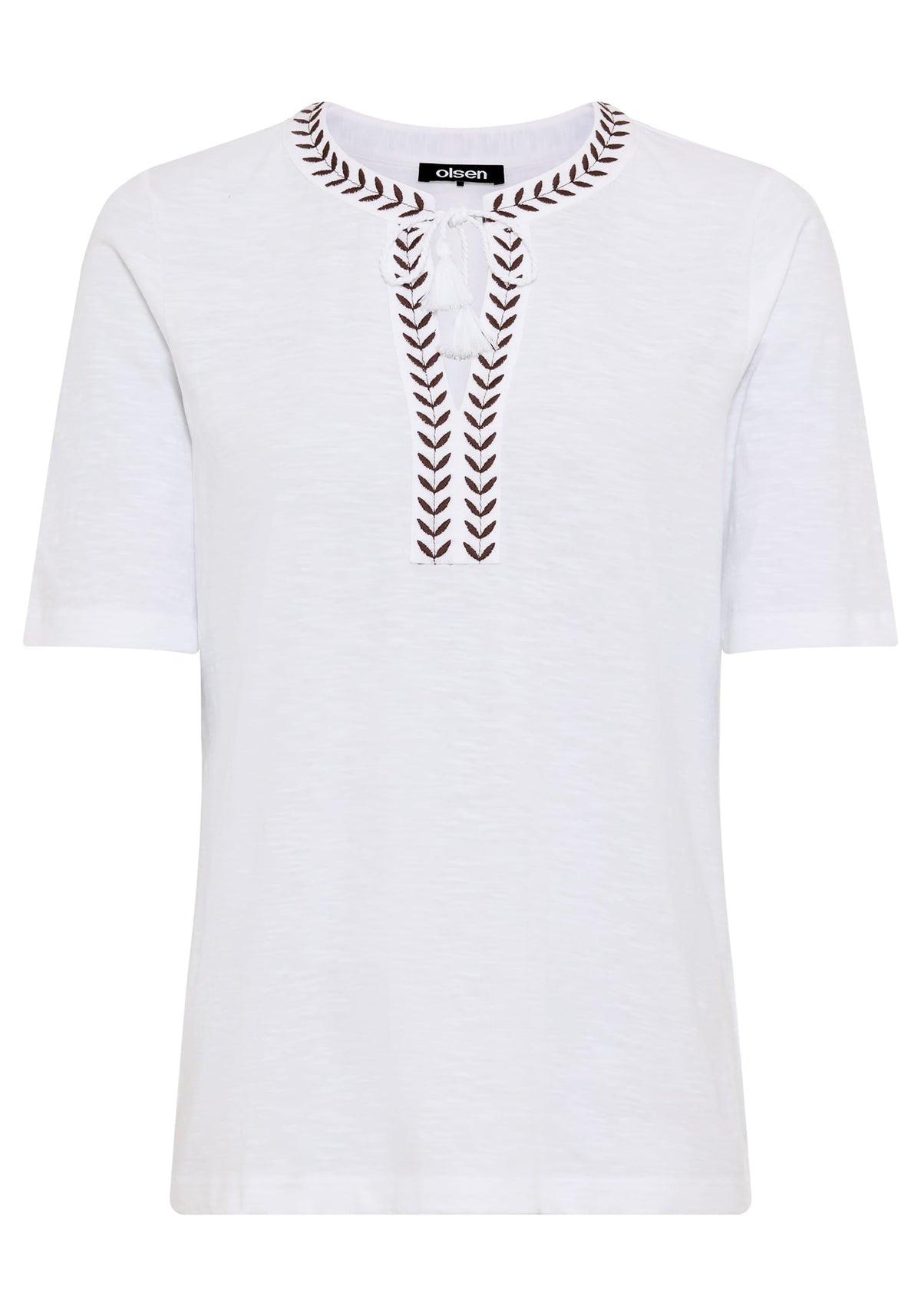 Embroidered Tunic T-Shirt