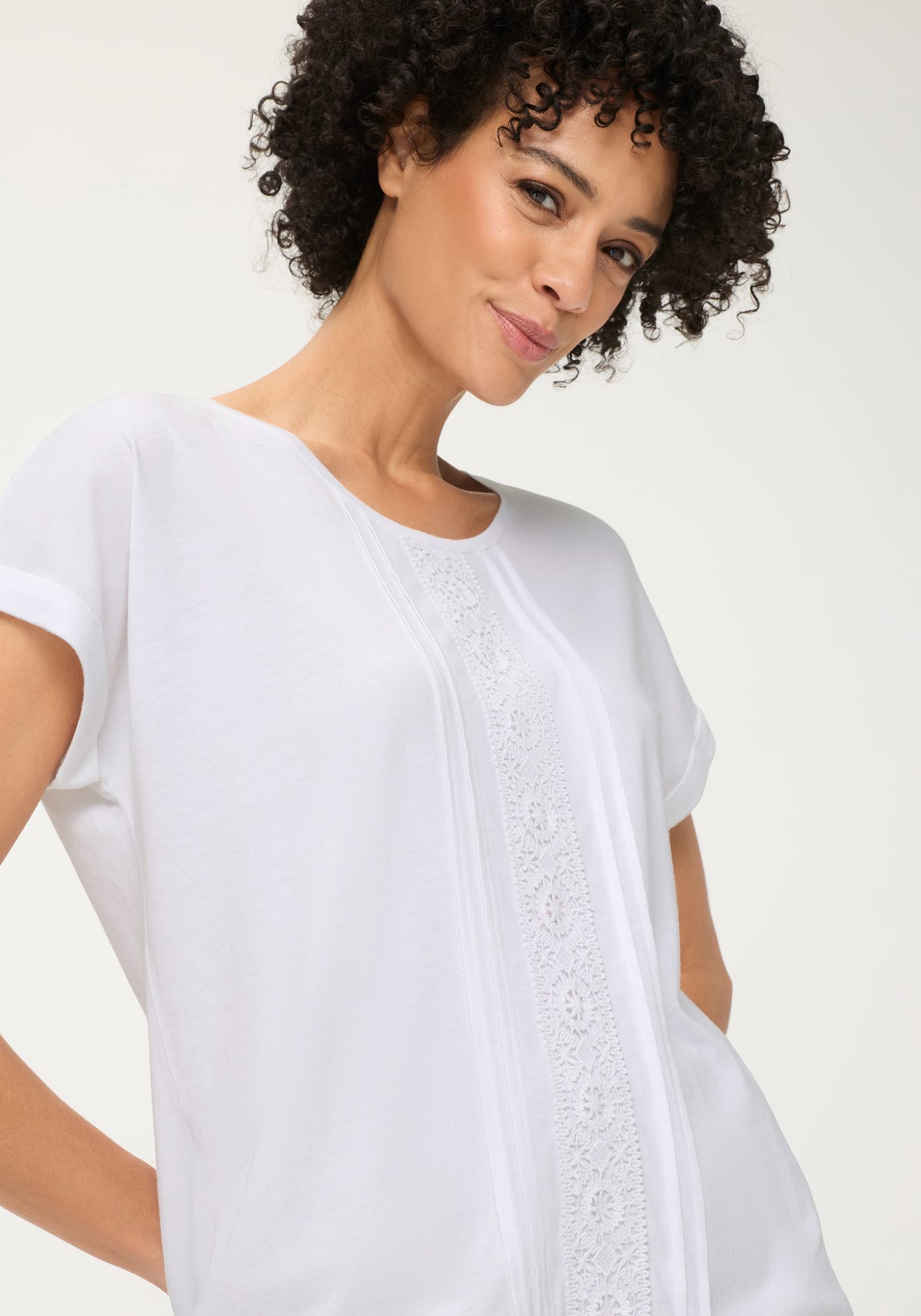 Tonal Embroidered T-Shirt