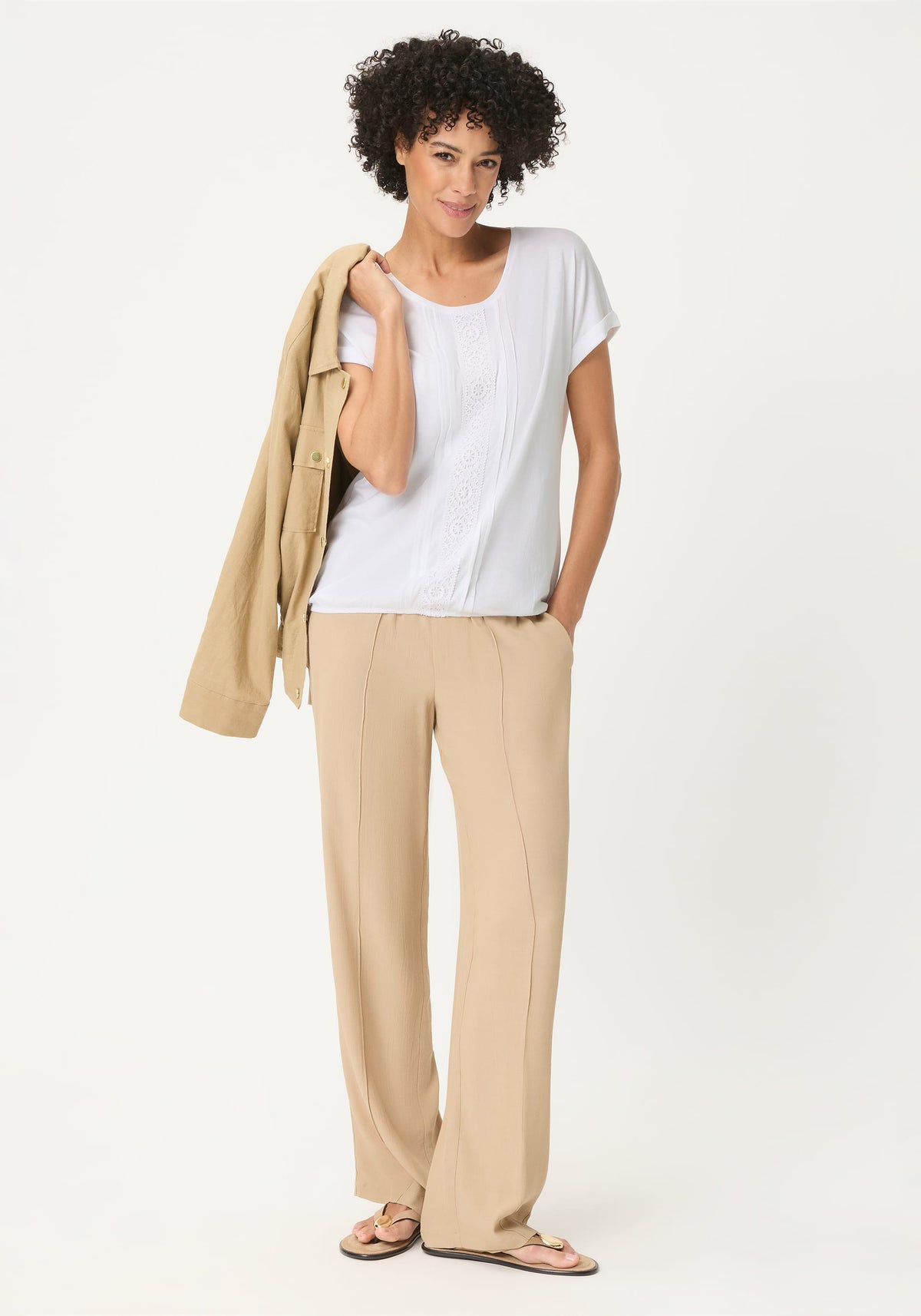 Tonal Embroidered T-Shirt